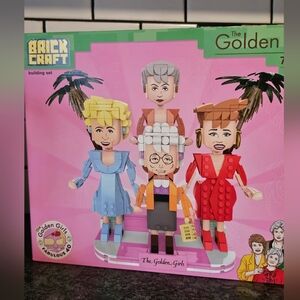 The Golden Girls Brickcraft 40th Anniversary Building Set Rare Limited Edition